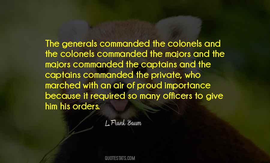 Quotes About Colonels #864961