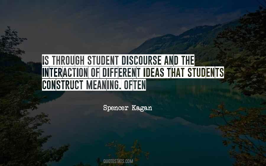 Quotes About Student Discourse #1491404