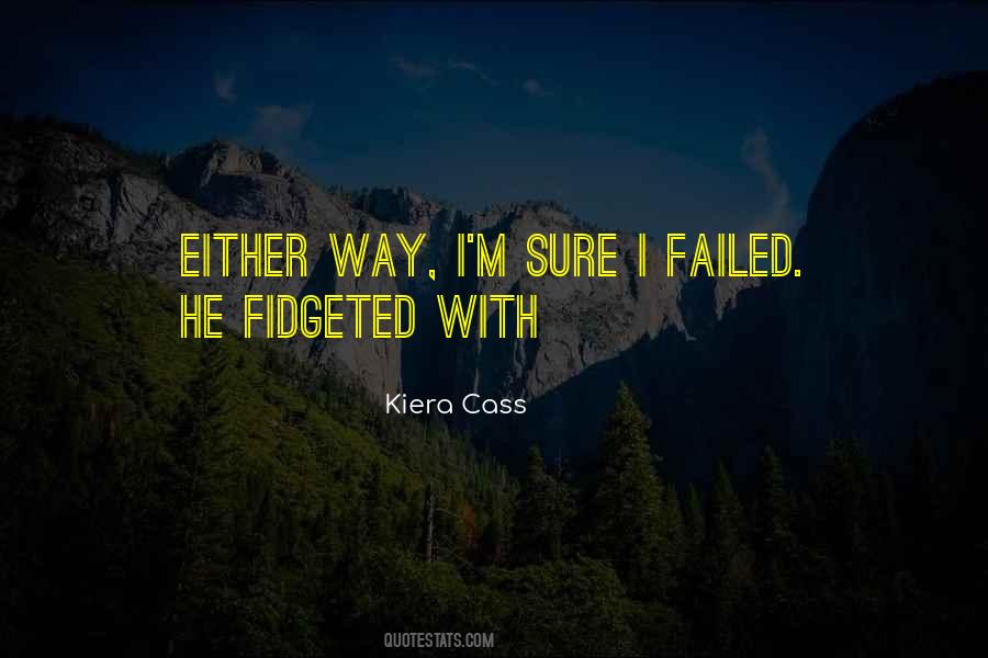 I Failed Quotes #1491962