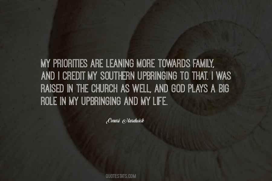 Family Priorities Quotes #1645309