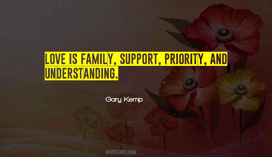 Family Priorities Quotes #973722
