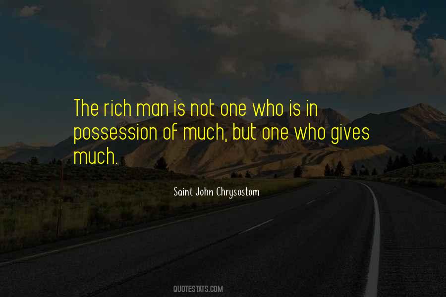 Quotes About Rich Man #1070848