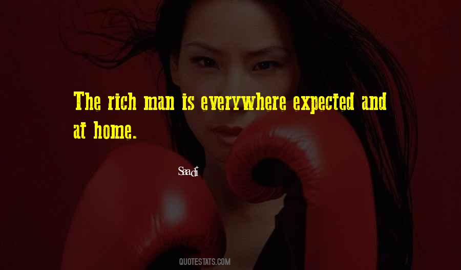 Quotes About Rich Man #1198644