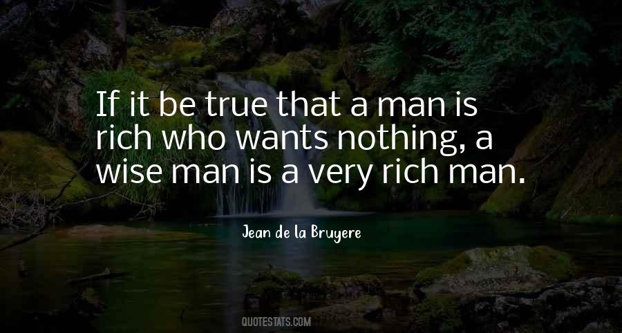 Quotes About Rich Man #1307831