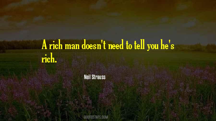 Quotes About Rich Man #1817328