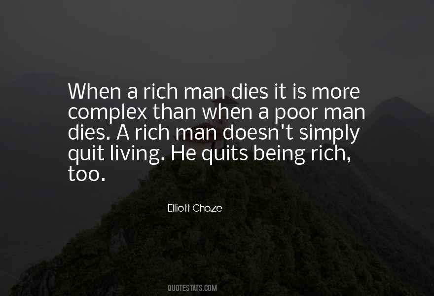 Quotes About Rich Man #961931