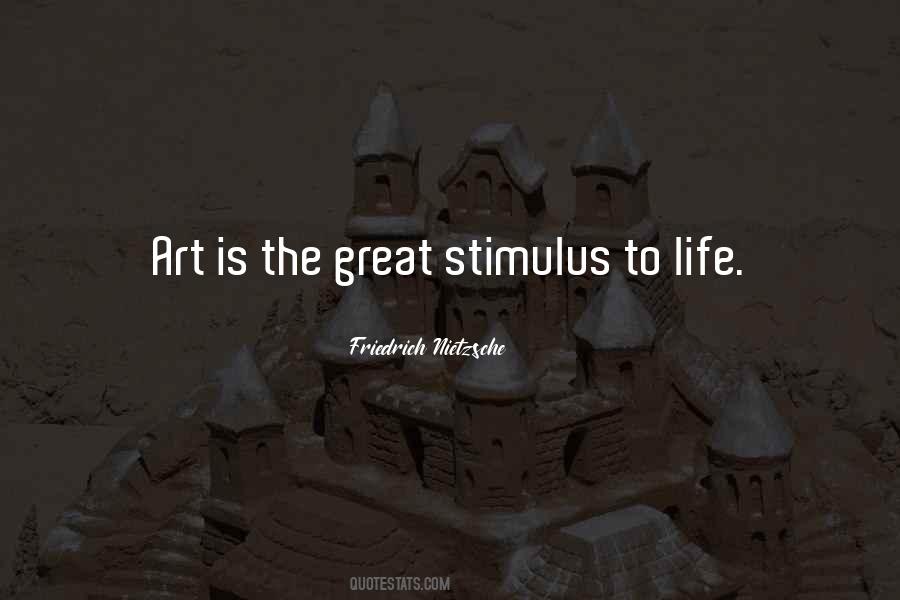 Quotes About Stimulus #1195649