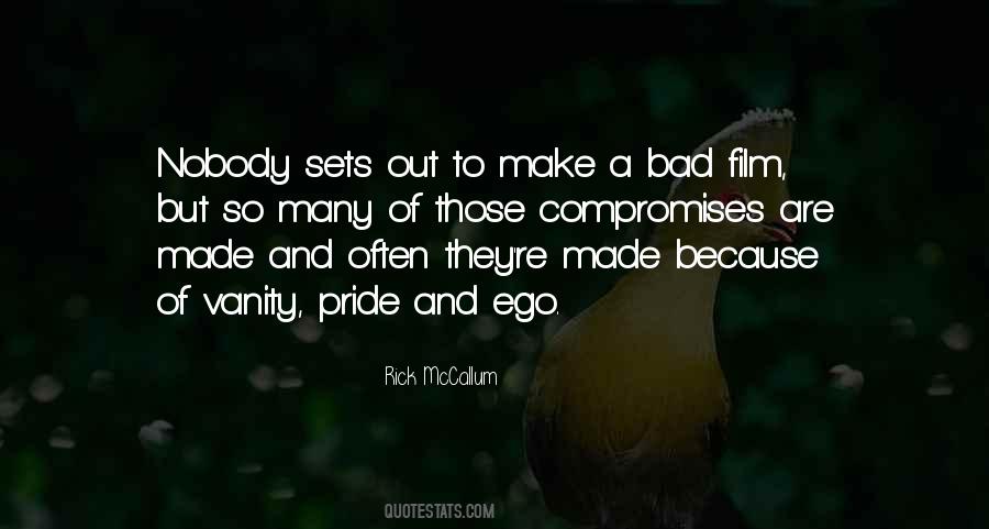 Pride And Vanity Quotes #1215282