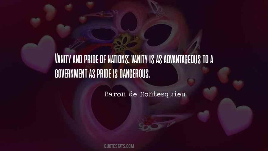 Pride And Vanity Quotes #175572