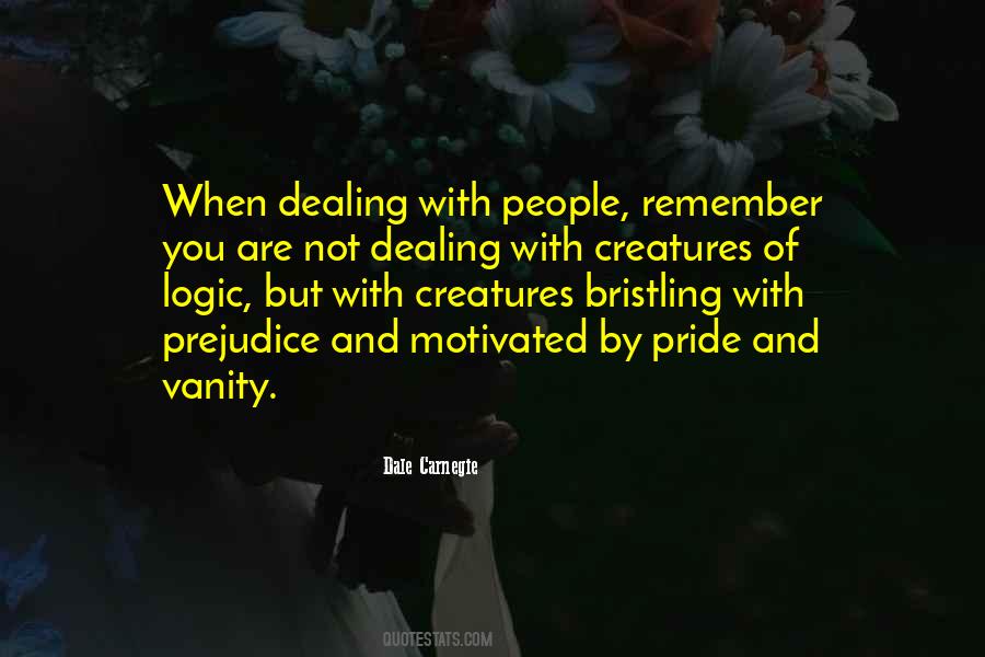 Pride And Vanity Quotes #397391