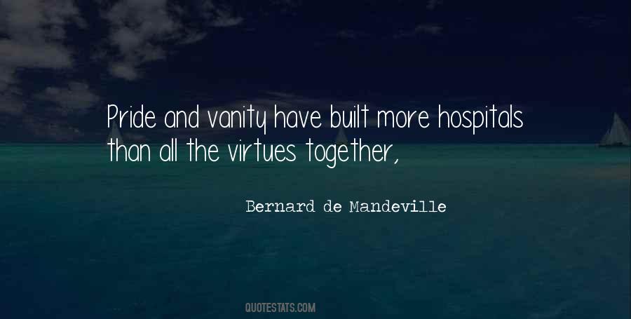 Pride And Vanity Quotes #487088