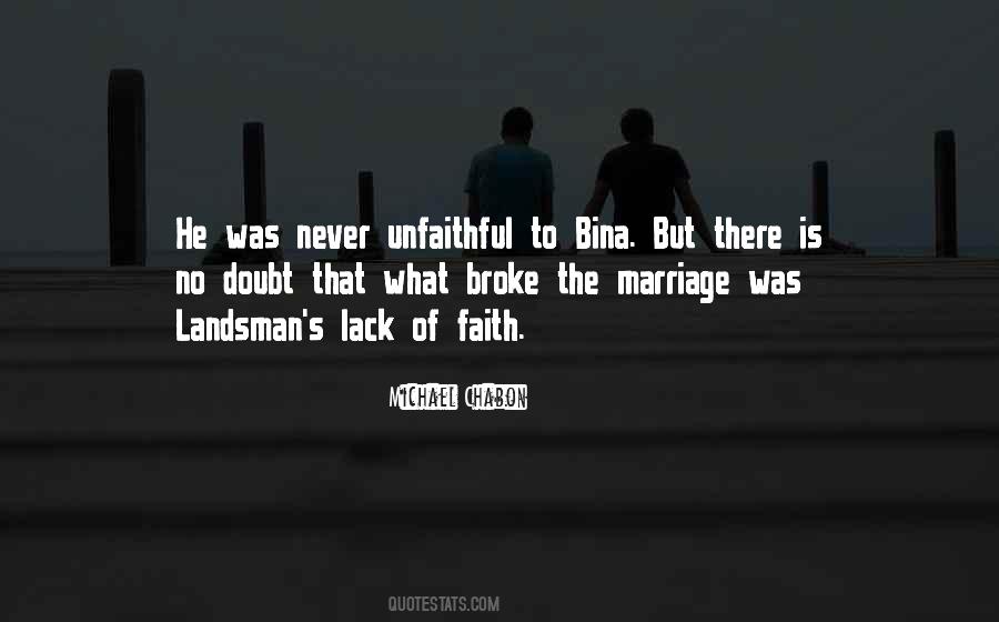 Quotes About Unfaithful #1053734