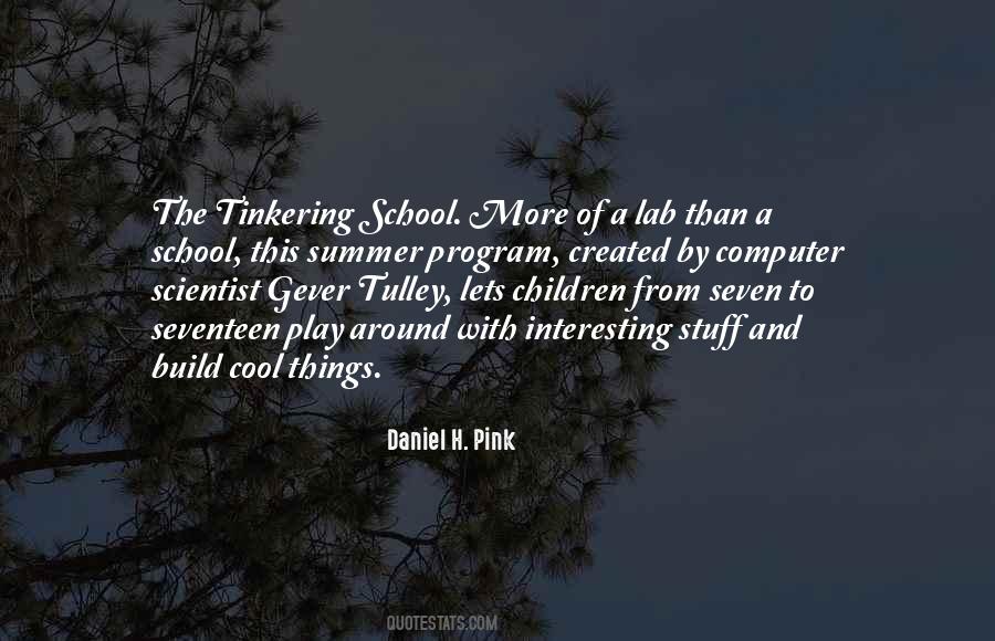 Quotes About Tinkering #1046147