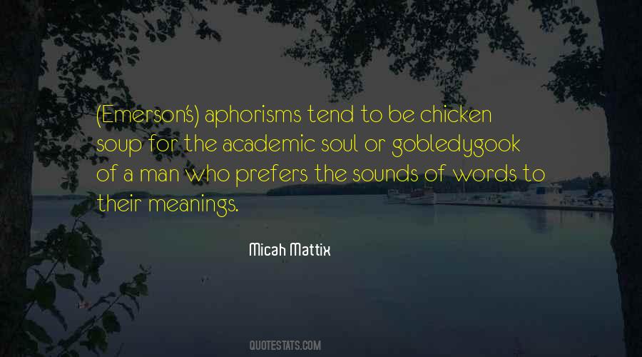 Quotes About Chicken Soup #48145