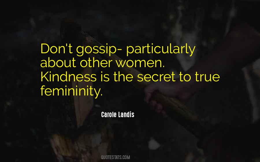 Quotes About Femininity #1638778