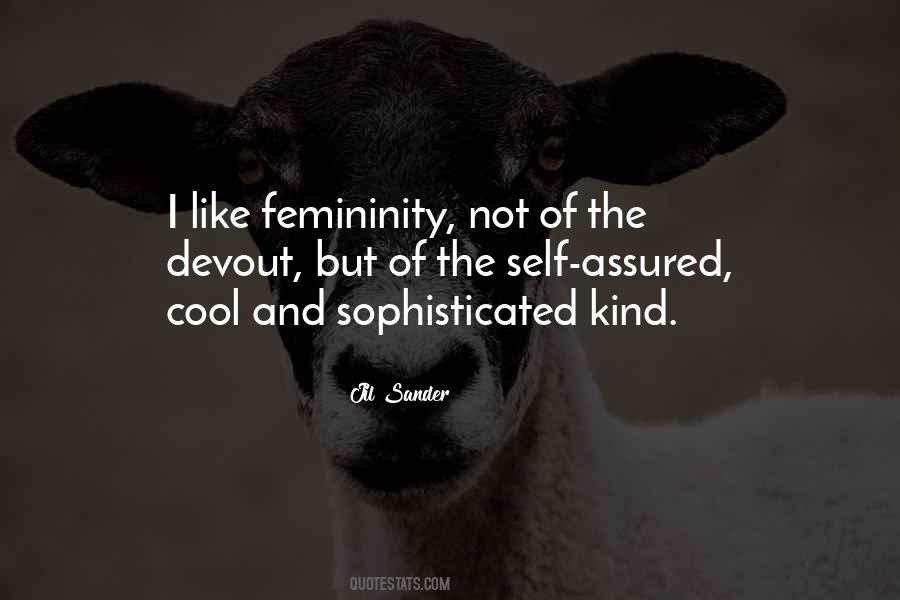 Quotes About Femininity #1849279