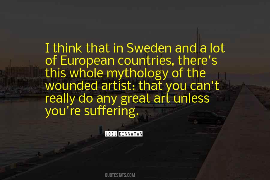 Quotes About Suffering For Art #453919
