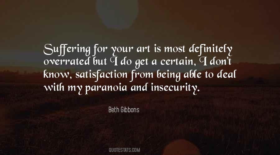 Quotes About Suffering For Art #666604