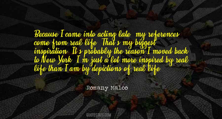 Acting Inspiration Quotes #1057354