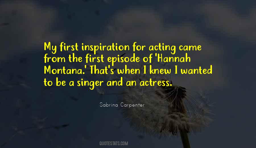 Acting Inspiration Quotes #240512