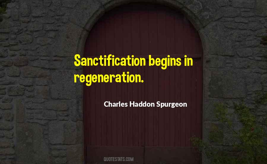 Quotes About Regeneration #766545