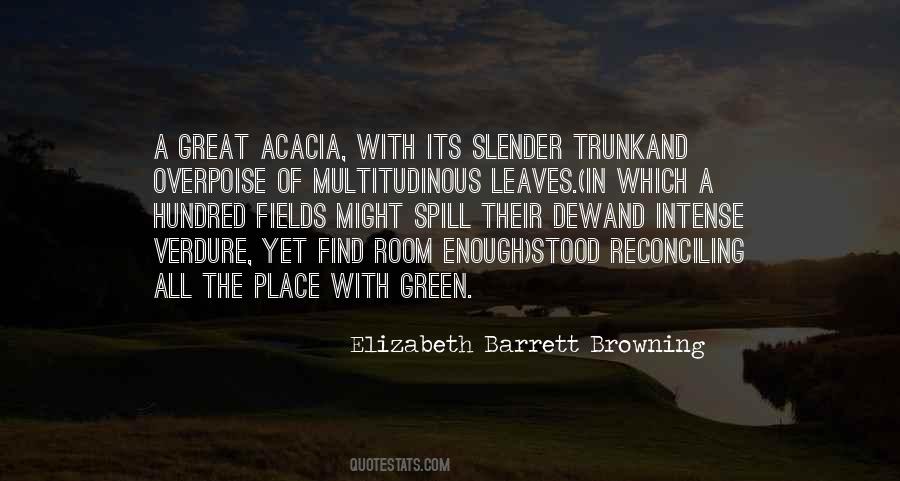 Quotes About Green Fields #1026938