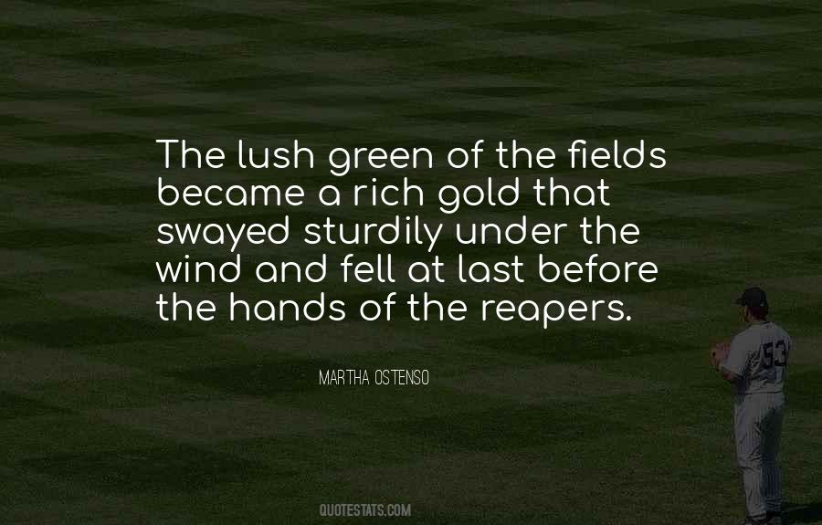 Quotes About Green Fields #185210