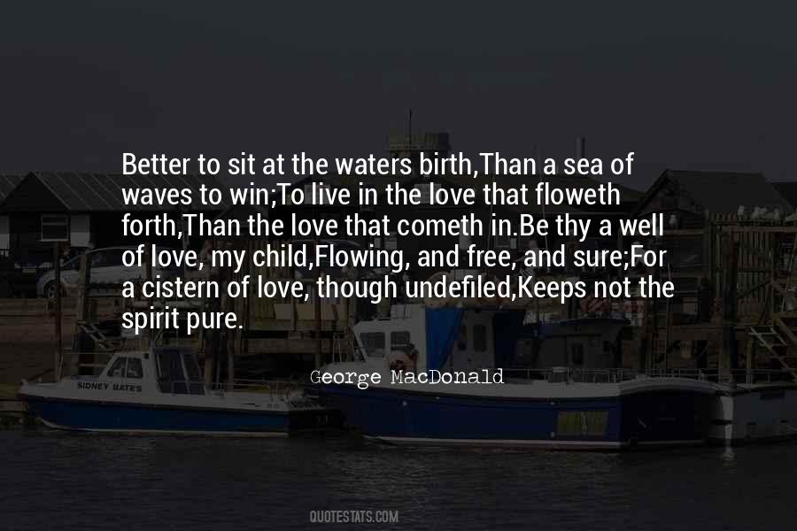 Quotes About Waters #39797