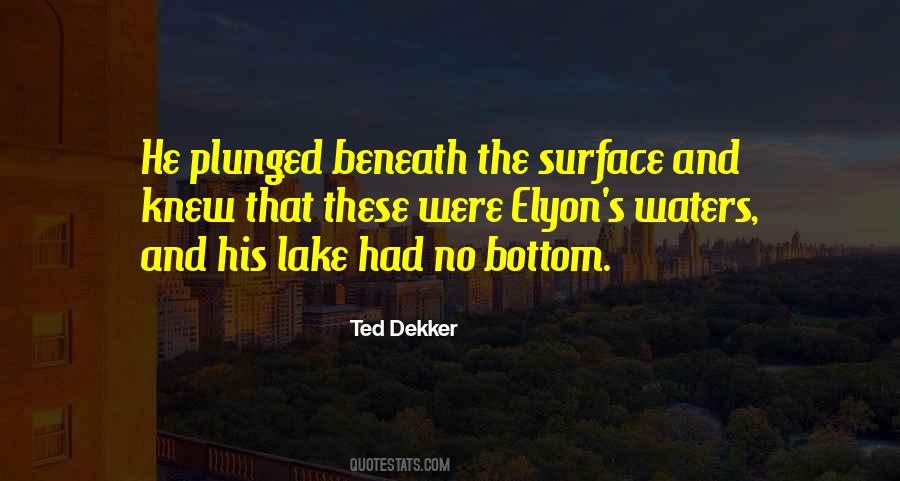 Quotes About Waters #72284