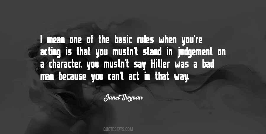 Bad Janet Quotes #1231221