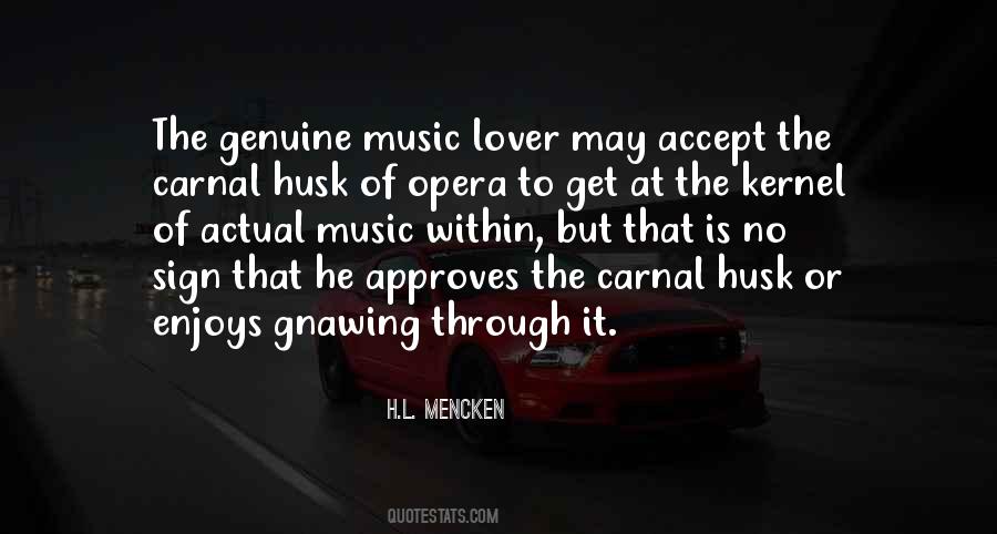 Quotes About Music Lover #1300959