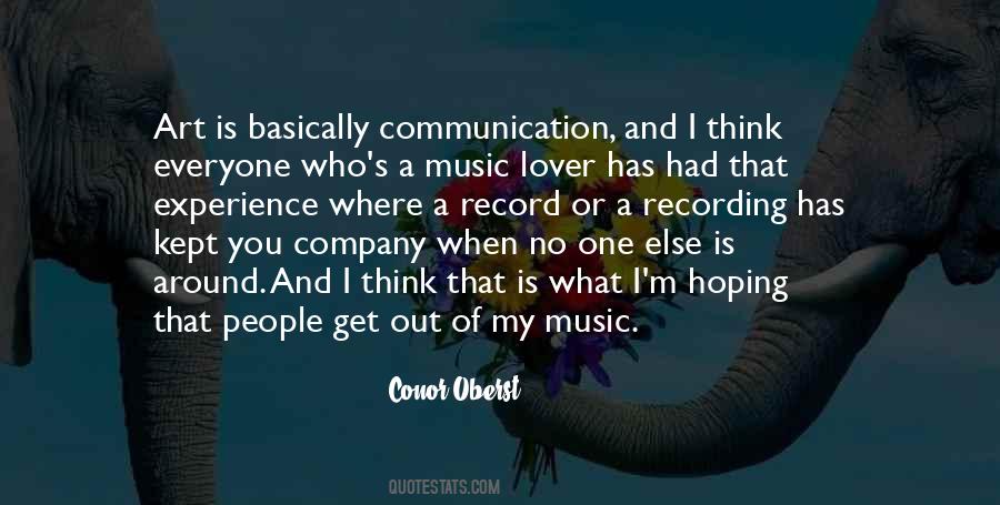 Quotes About Music Lover #241241