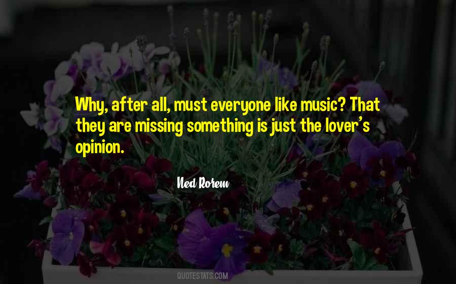 Quotes About Music Lover #577194