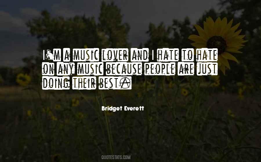 Quotes About Music Lover #693641