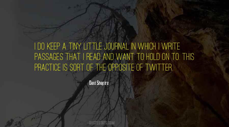 Quotes About Writing A Journal #1416855