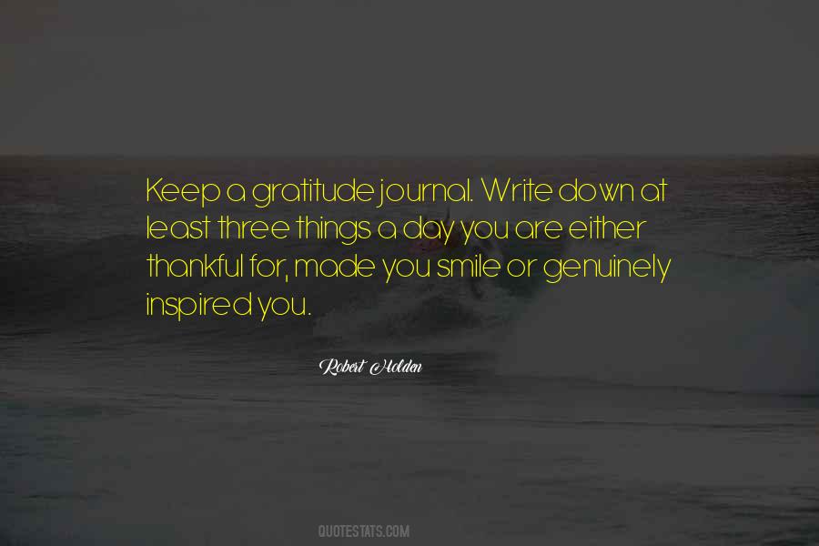 Quotes About Writing A Journal #1434961