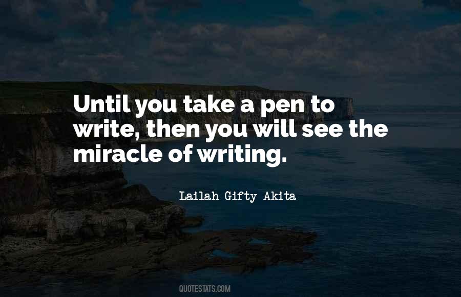 Quotes About Writing A Journal #1486368