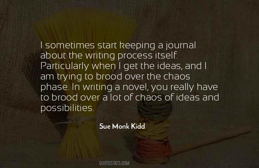Quotes About Writing A Journal #1726256