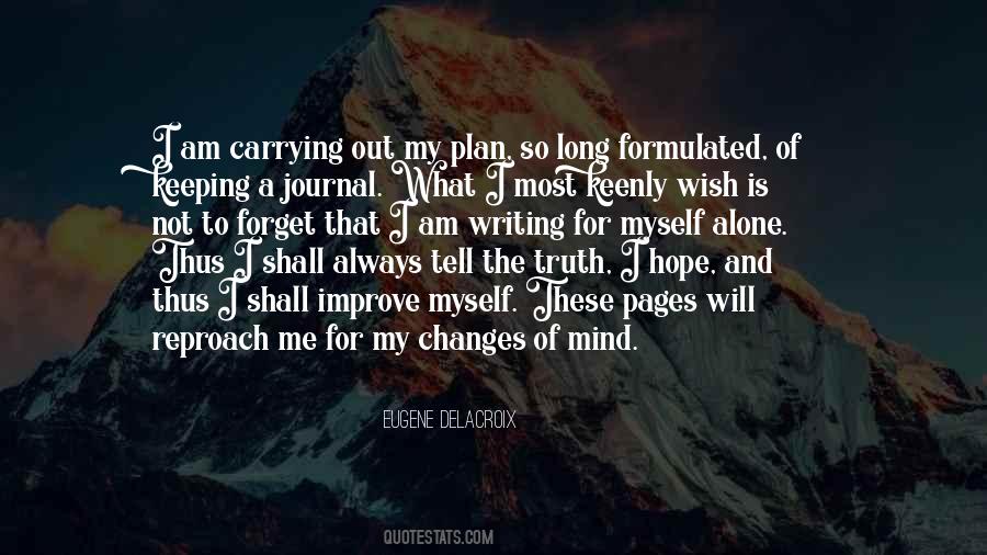Quotes About Writing A Journal #571968