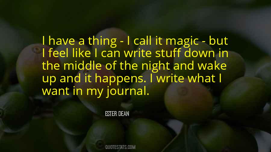 Quotes About Writing A Journal #591115