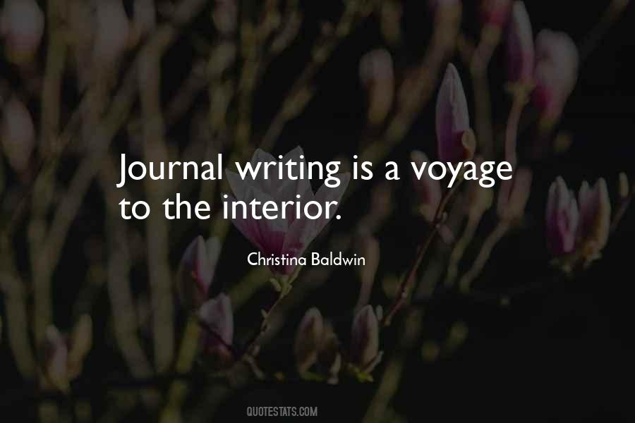 Quotes About Writing A Journal #722006