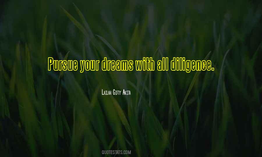 Quotes About Pursue Dreams #368670