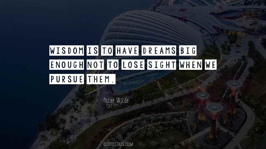 Quotes About Pursue Dreams #856689
