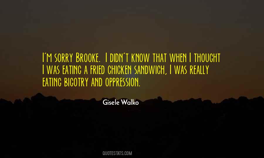 Quotes About I'm Sorry #1192918