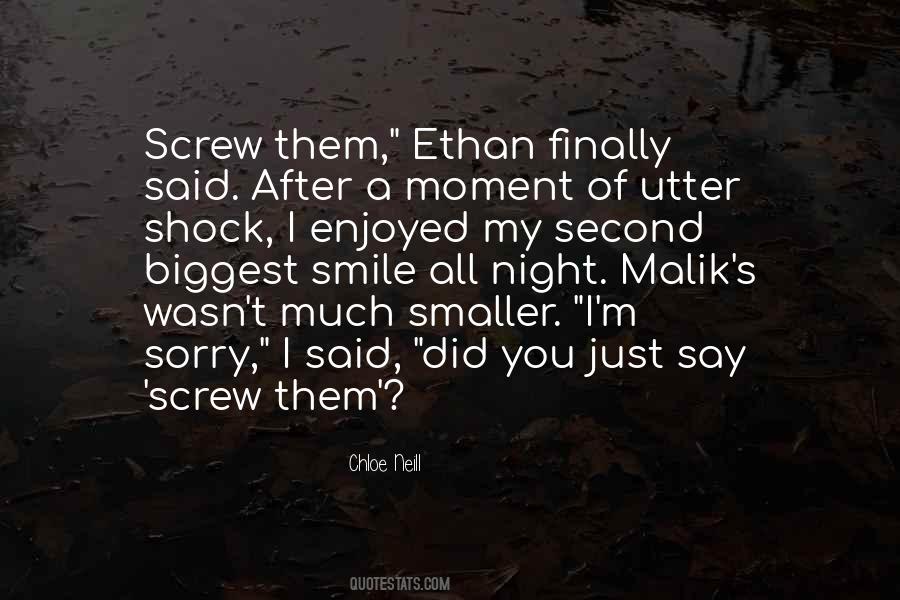 Quotes About I'm Sorry #1284419