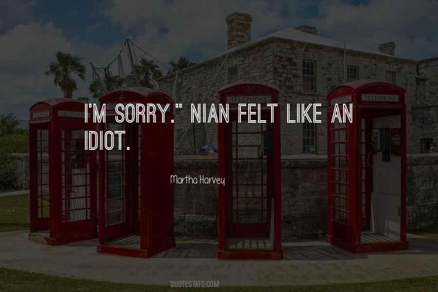 Quotes About I'm Sorry #1370727