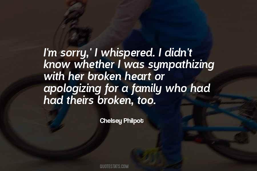 Quotes About I'm Sorry #1377549