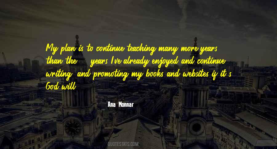 Quotes About God Having A Plan #27557