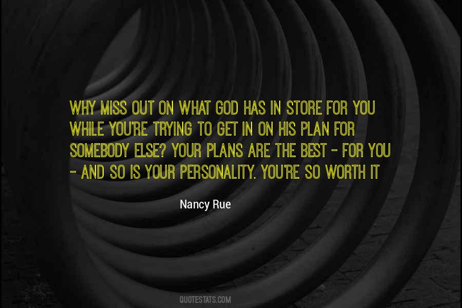 Quotes About God Having A Plan #79909
