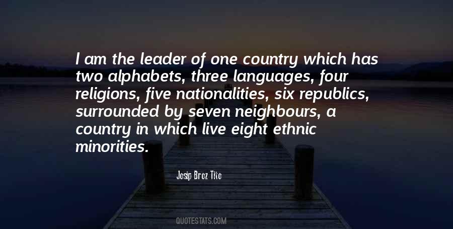 Quotes About Ethnic Minorities #1381873